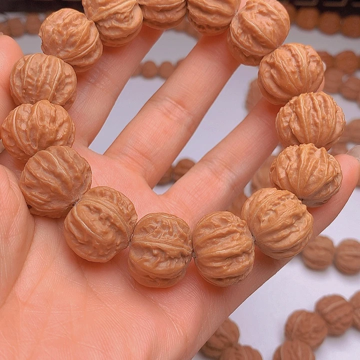 白***树桃核手串核桃手串