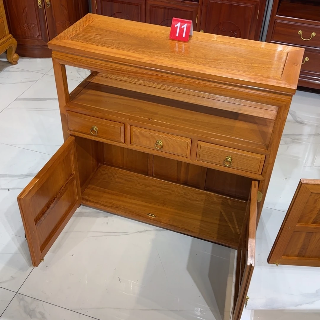 花梨木类成套家具越南花梨86✖️32高82茶水柜