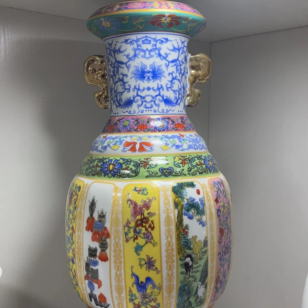 景德镇陶瓷花瓶摆件