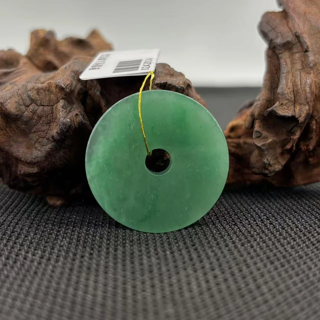 老卢珠宝非洲翠平安扣精美气质款多样性发货其一02A