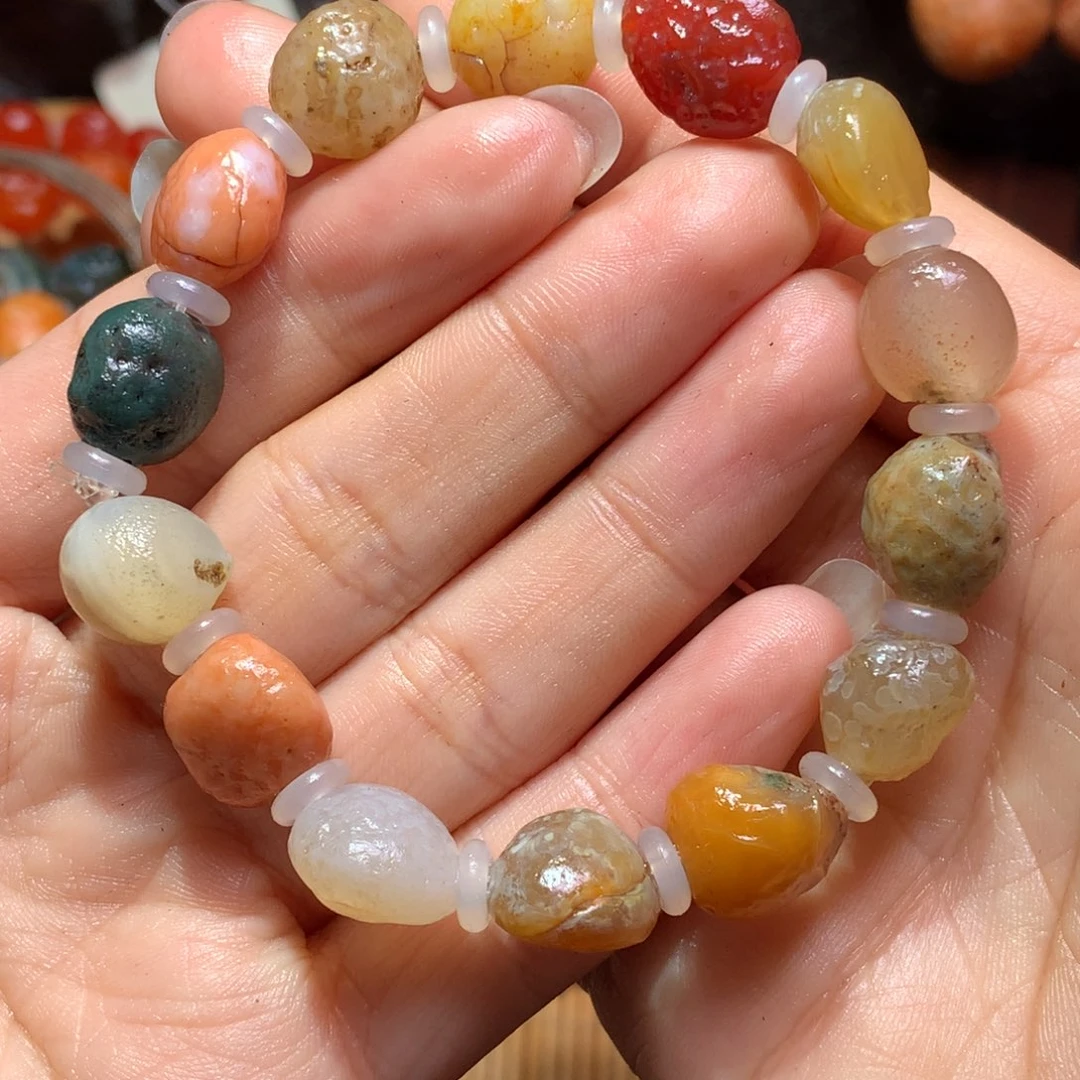 未镶嵌玛瑙/玉髓珠宝半成品