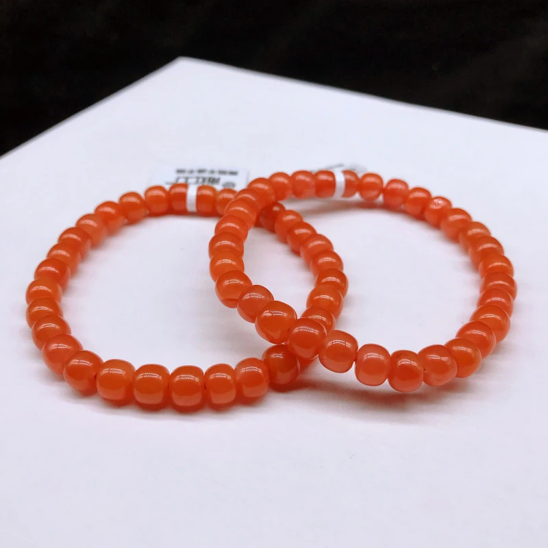 【鼎利源】南红保山滴水洞精工老型手串【多样式发其一】