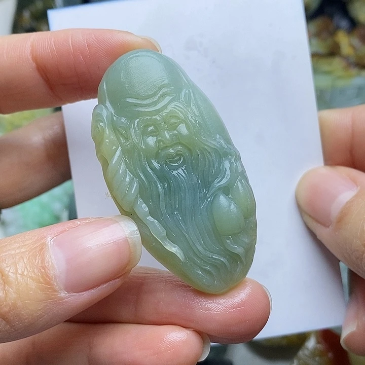 定制翡翠未镶嵌毛货