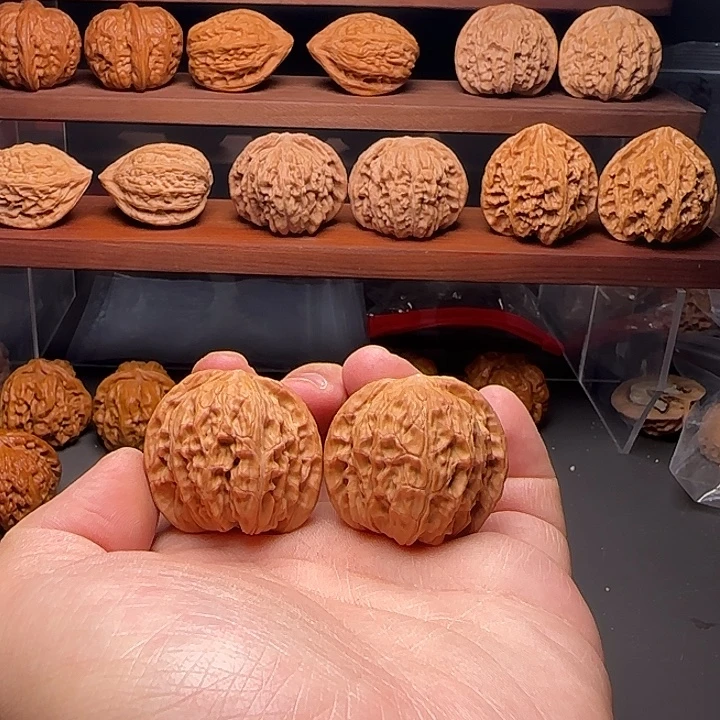 文玩核桃吊坠38球磨