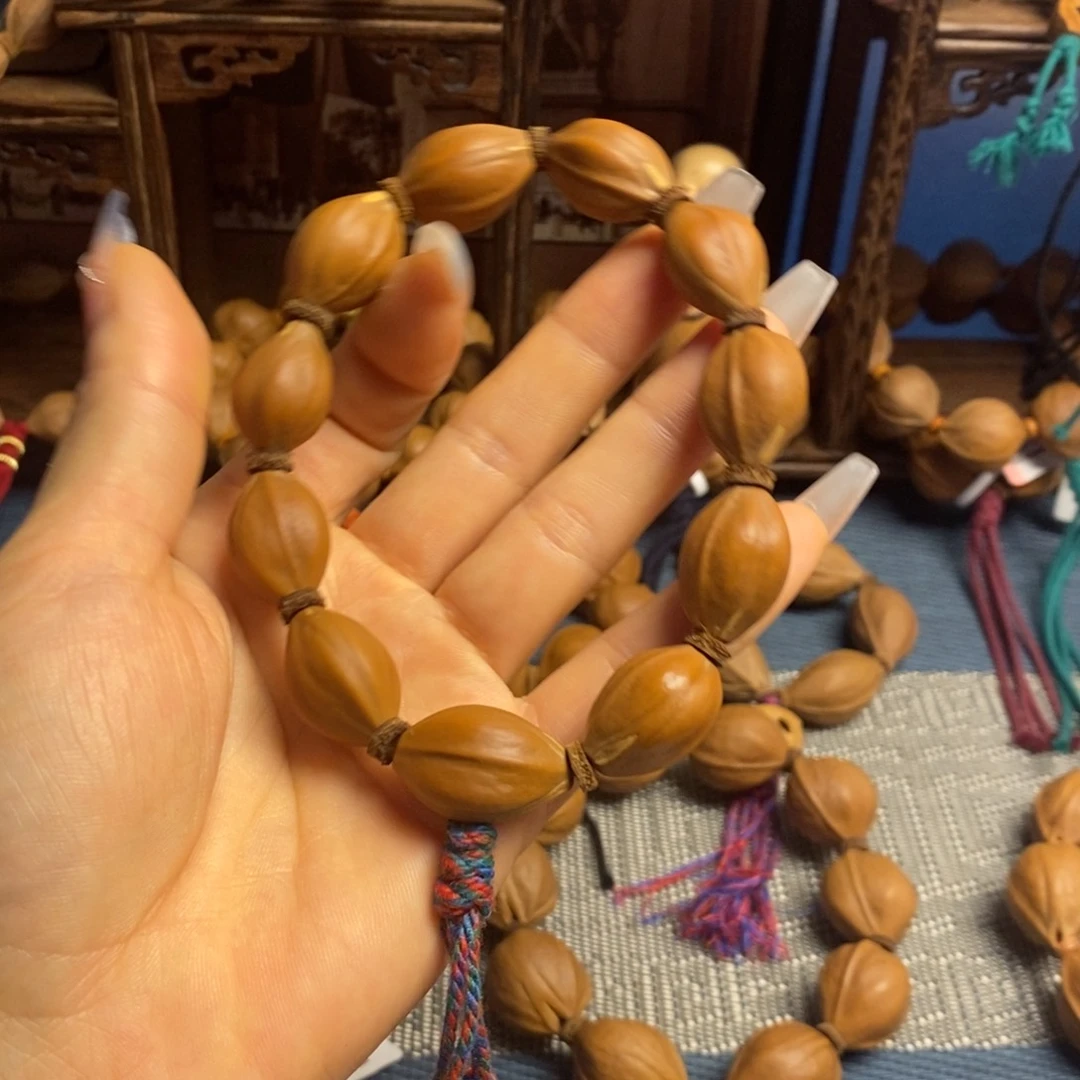 橄榄核手串/手链梅林小红核1.4左右福利手串