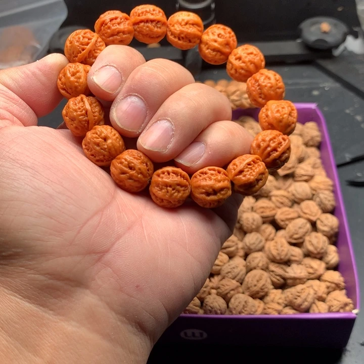 用***7吊坠桃核野生精品小核桃散籽