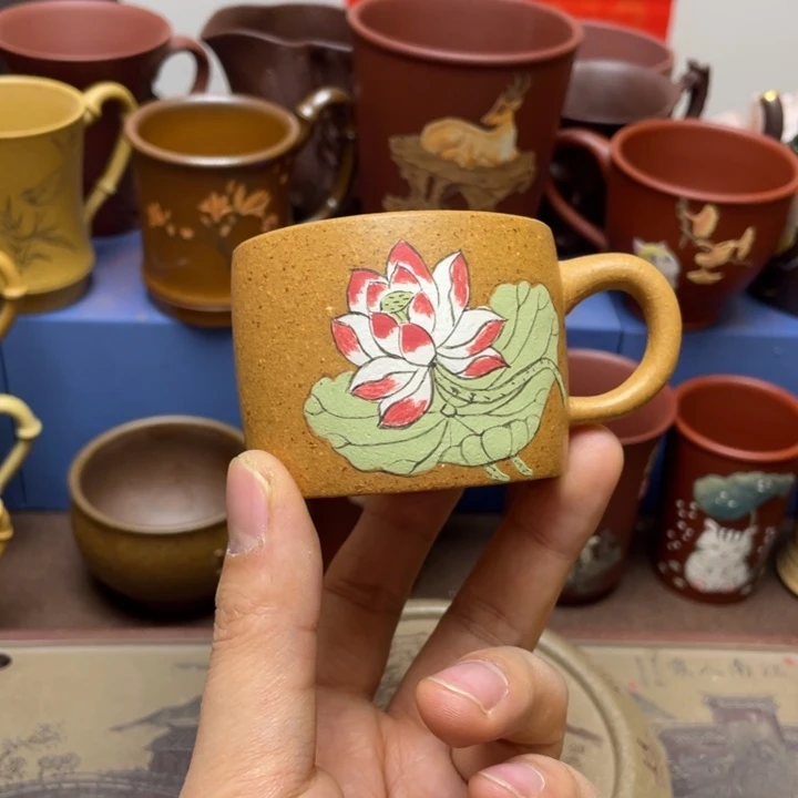 紫砂茶杯紫砂主人杯