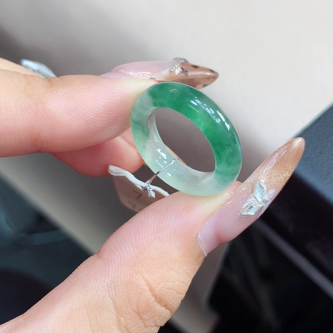 未镶嵌戒指翡翠7号