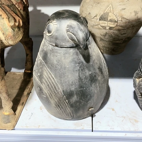 瓦当摆件摆件茶桌茶台陶瓷忆**风