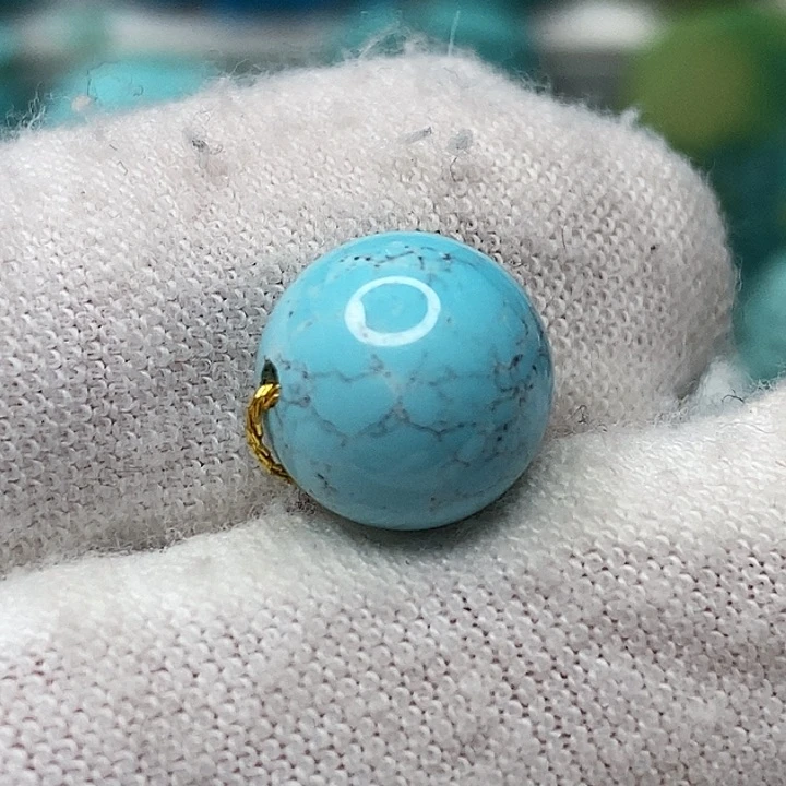 未镶嵌绿松石天然原矿 带武汉地大证书