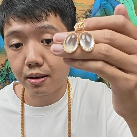 未镶嵌耳饰水晶用****7