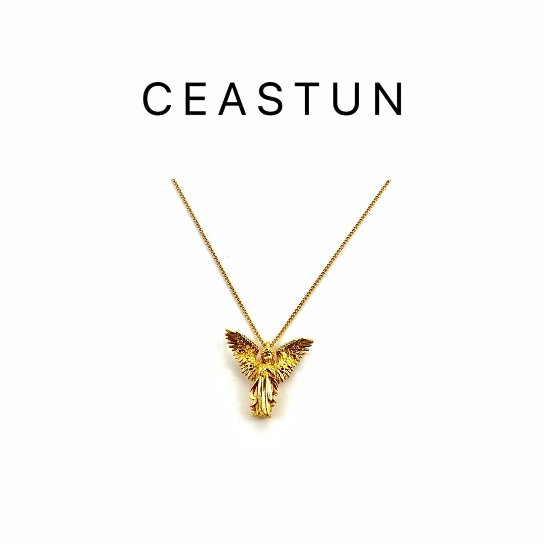 铜合金项链 【光痕圣翼】CEASTUN 定制高级百搭项链~LG242