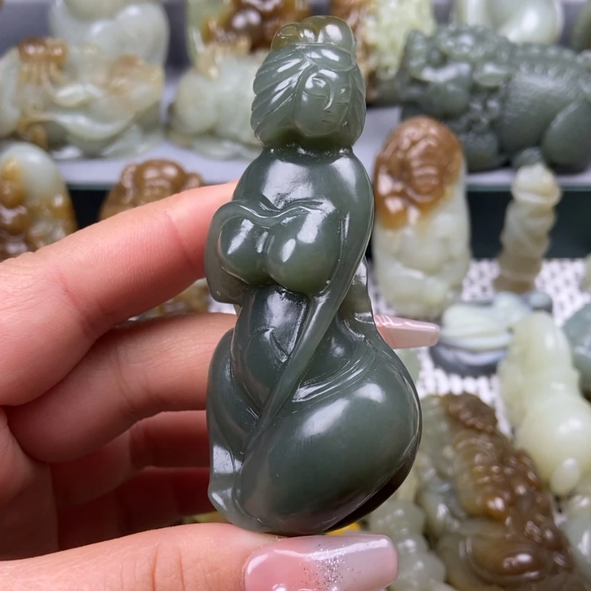 【闪购商品】和田玉把件未镶嵌我****之