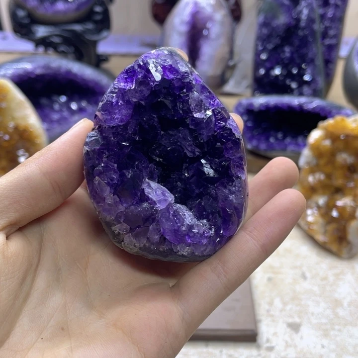 未镶嵌珠宝半成品紫晶