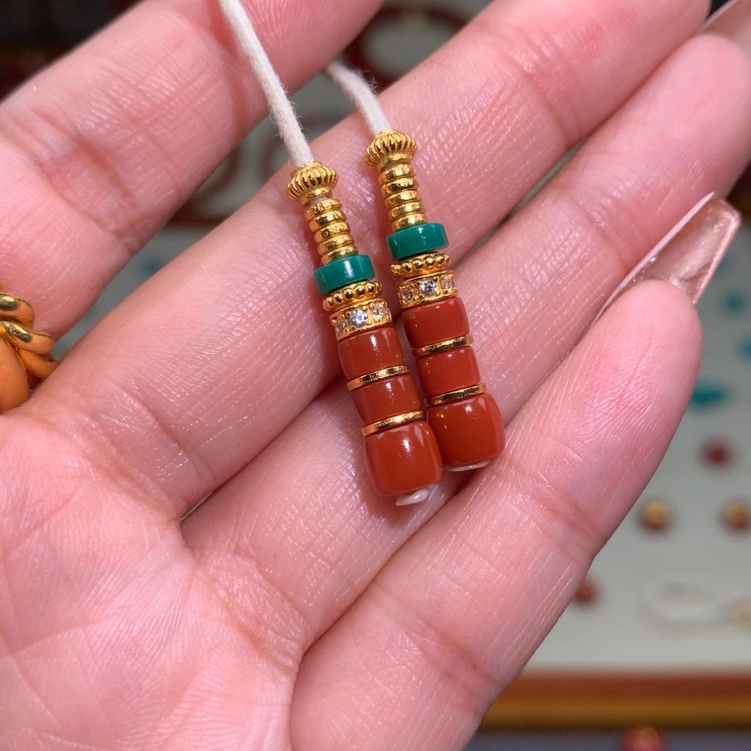 南红玛瑙颈饰未镶嵌