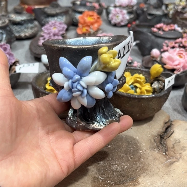 辉***摆垚焱阁柴烧茶器福利