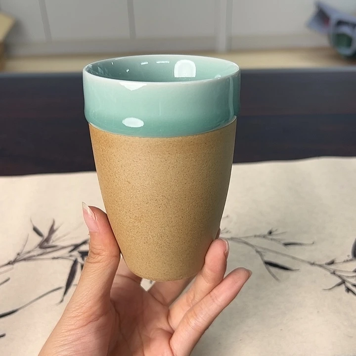 龙泉云间青瓷小米茶器