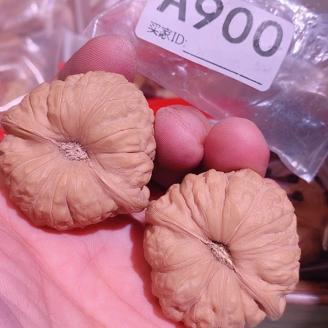 把件文玩核桃南瓜41尺。