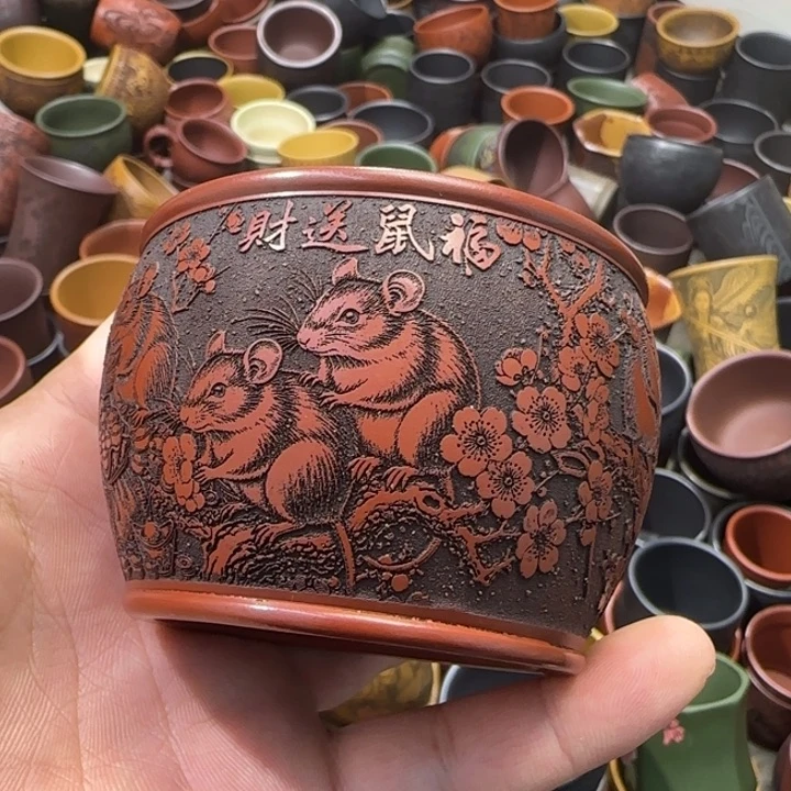 茶杯紫砂全手工制作工艺
