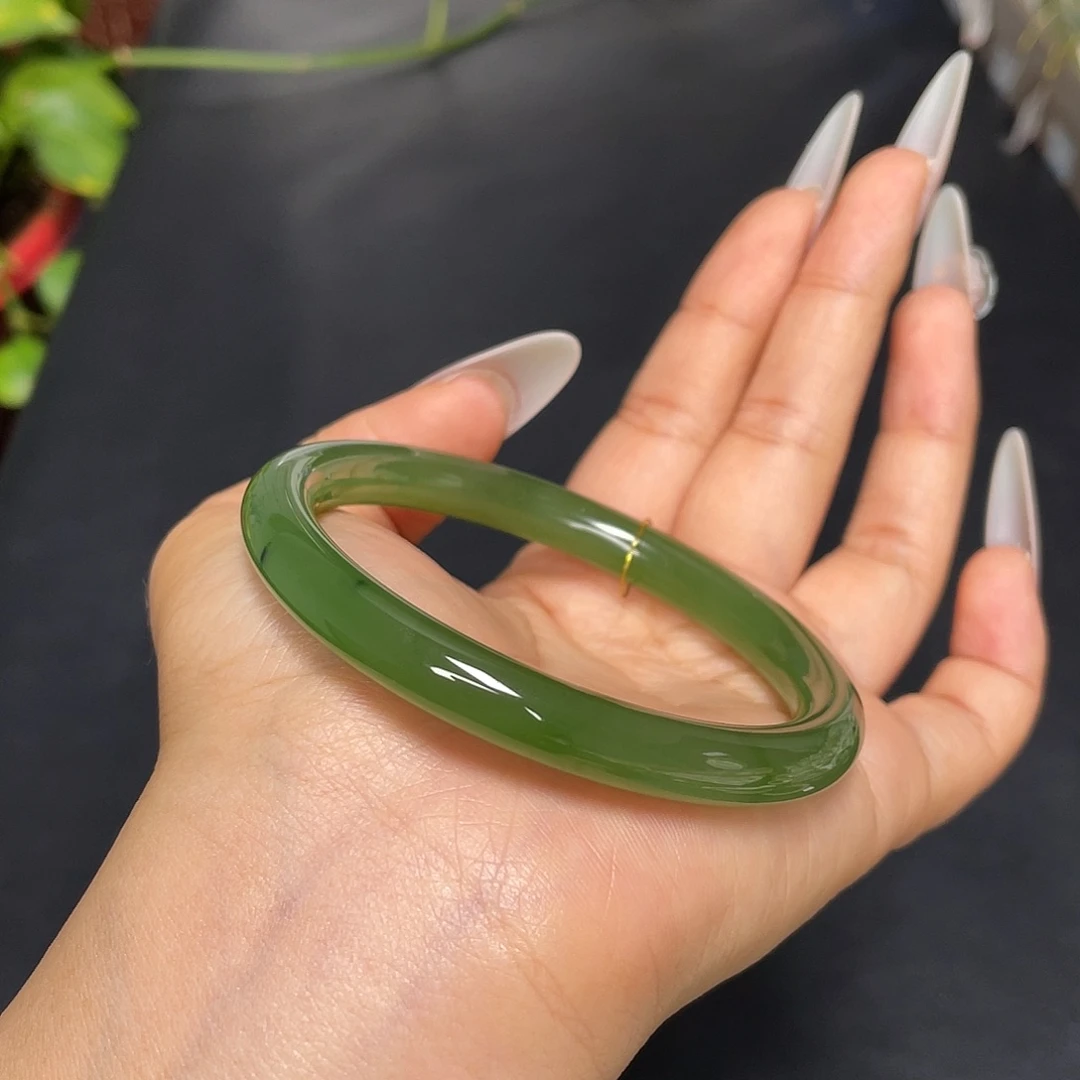 和田玉未镶嵌手镯57