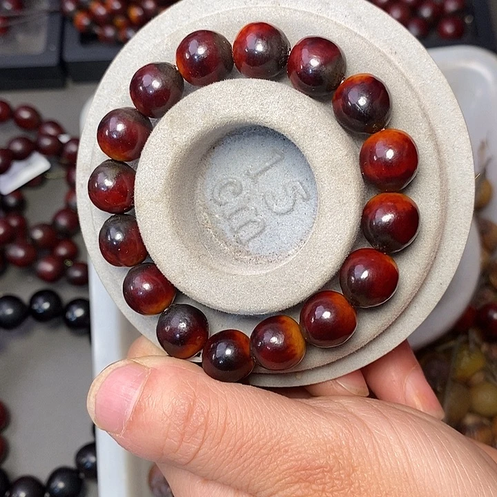 㣻***罖佛心果手串金玉满堂色无患子sc