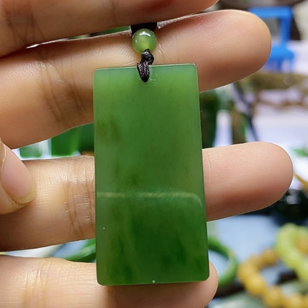 【闪购商品】未镶嵌和田玉（碧玉）挂件