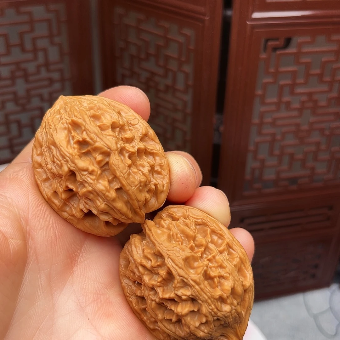 文玩核桃把件大沽石