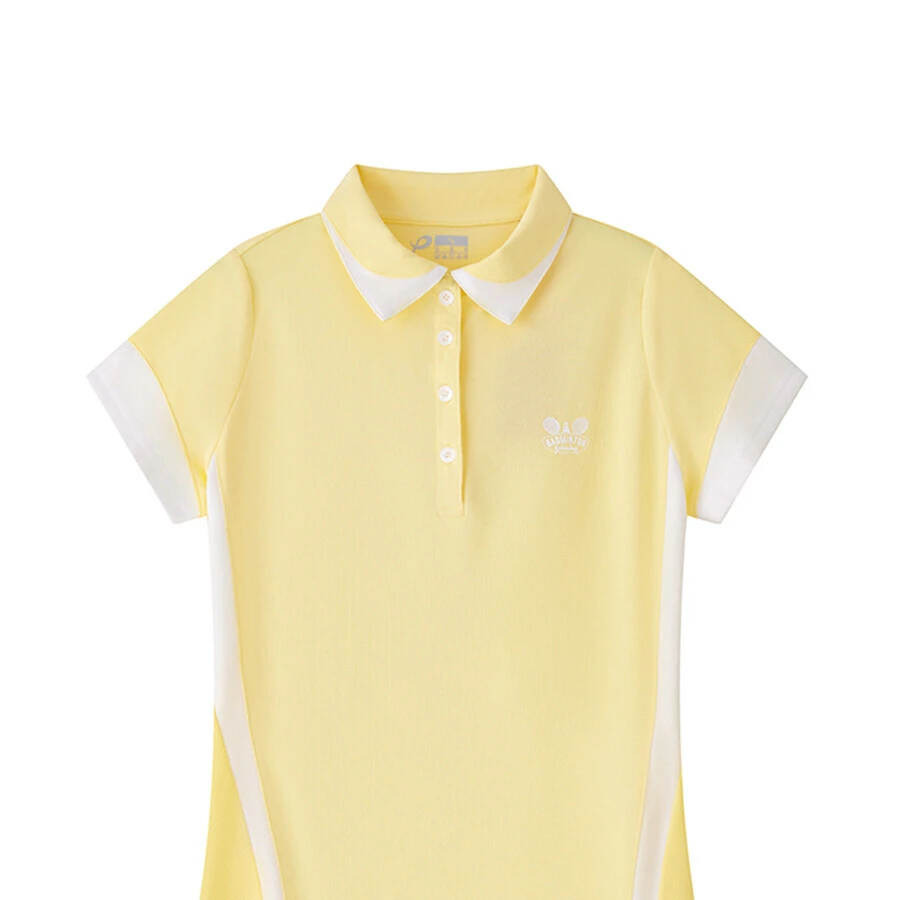 X.P气质学院风清新元气羽毛球服运动速干POLO修身速干吸汗显瘦