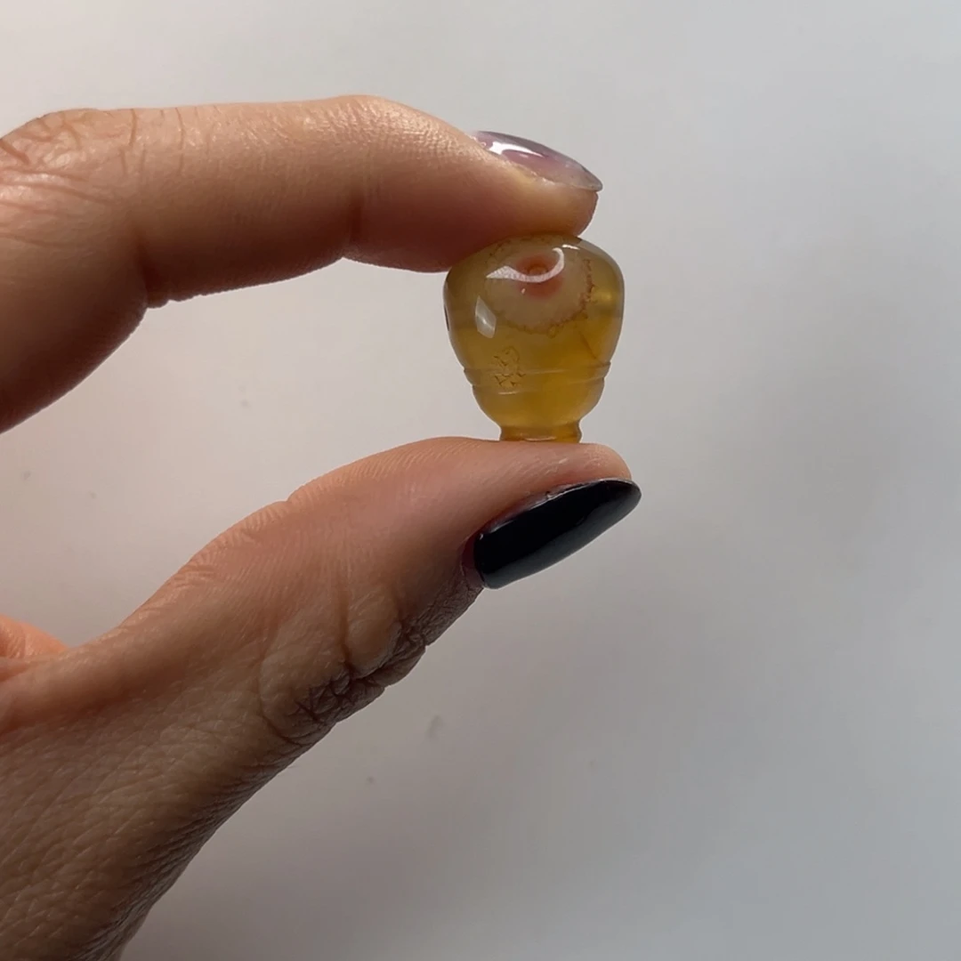 南红玛瑙三通未镶嵌用****3