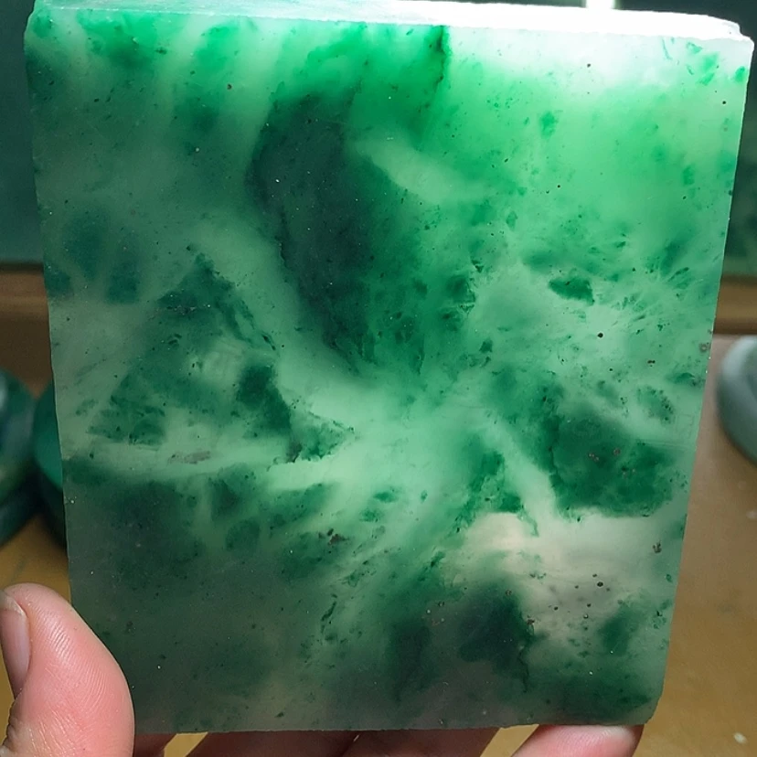 【闪购商品】定制石英质玉（非洲翠）靠****）