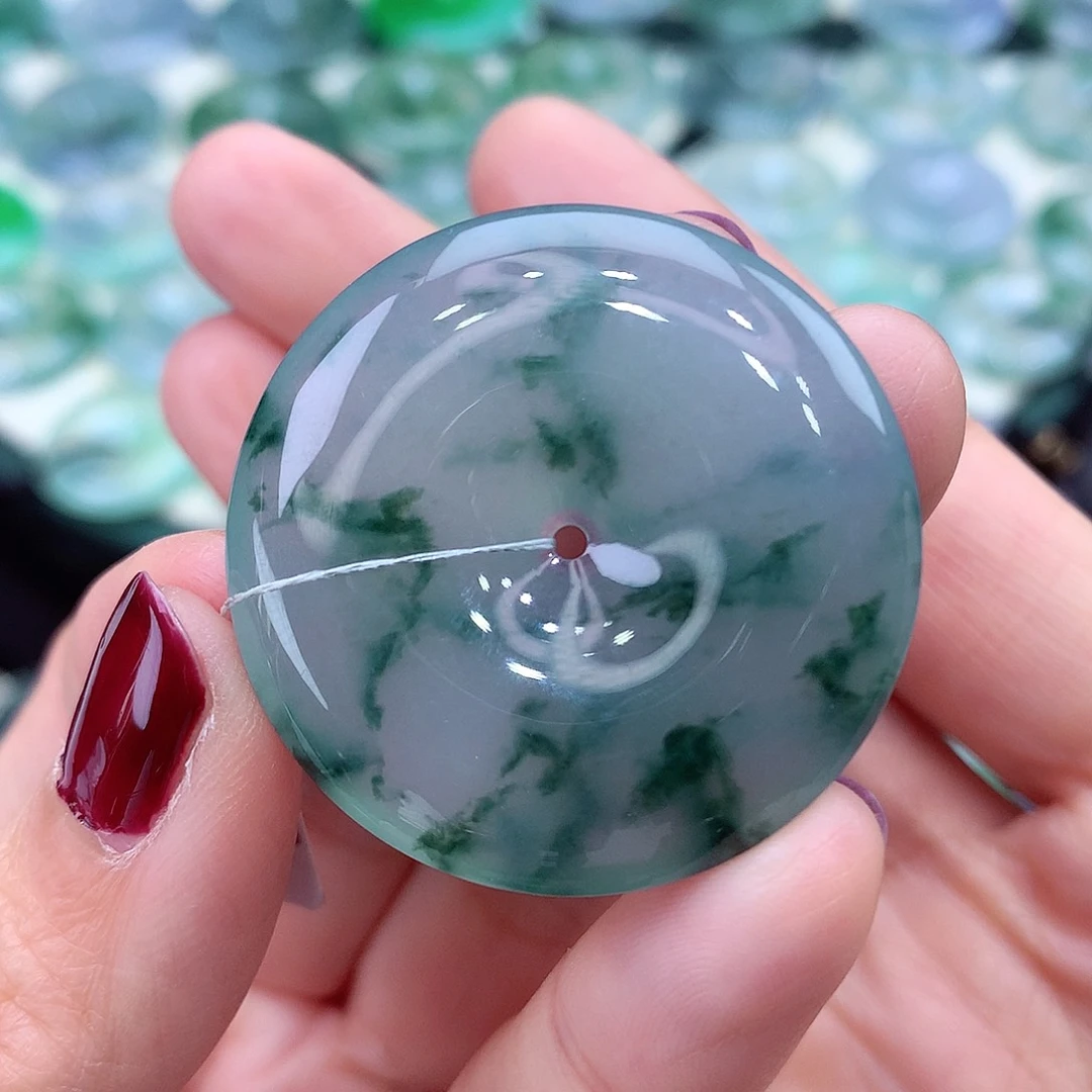 颈饰未镶嵌翡翠编号63-尺寸34/6.2