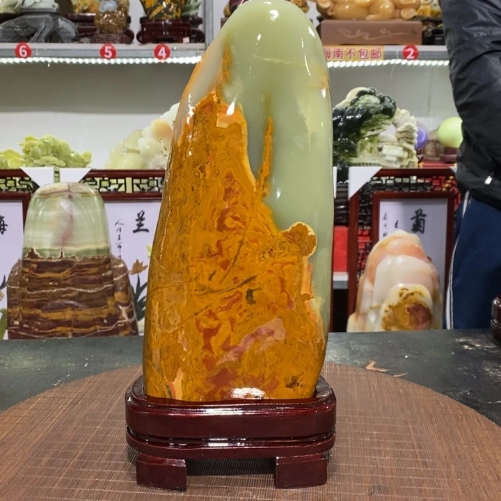 石材风**多家居摆件 奇石摆件