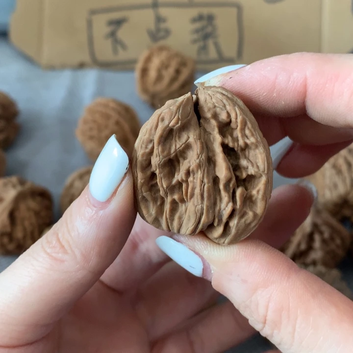 以***猫文玩核桃吊坠异形单只