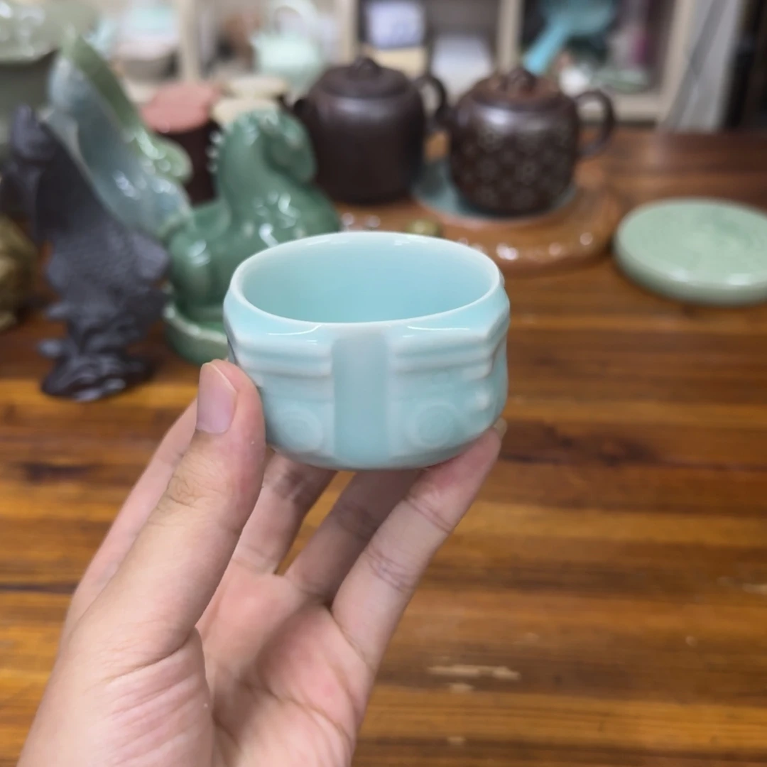 小仲青瓷茶器微瑕9400