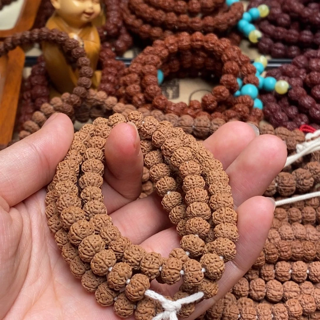 金刚菩提吊坠心****利六瓣老树王108卡8