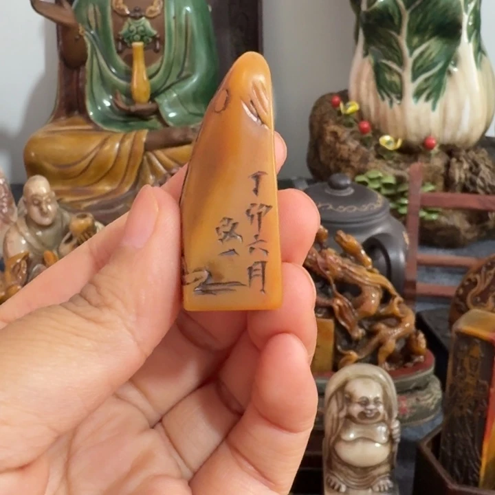 大***胆石材手工艺品摆件包邮