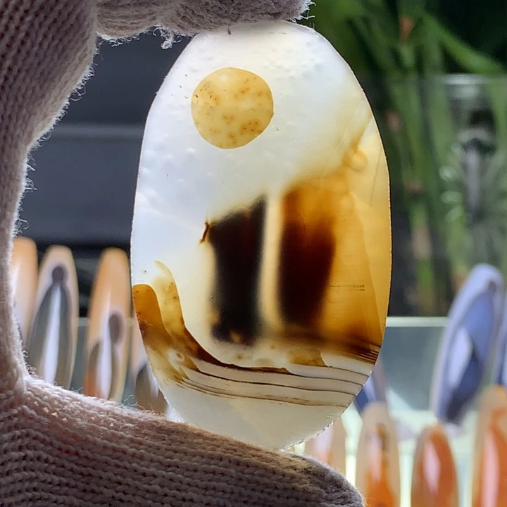 未镶嵌颈饰玛瑙/玉髓124