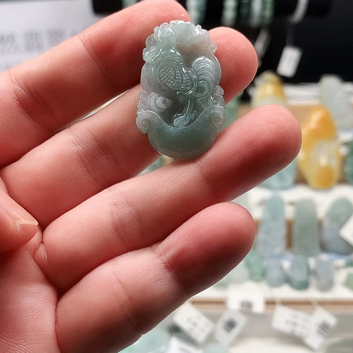 吊坠(不含链)未镶嵌翡翠5生肖鸡