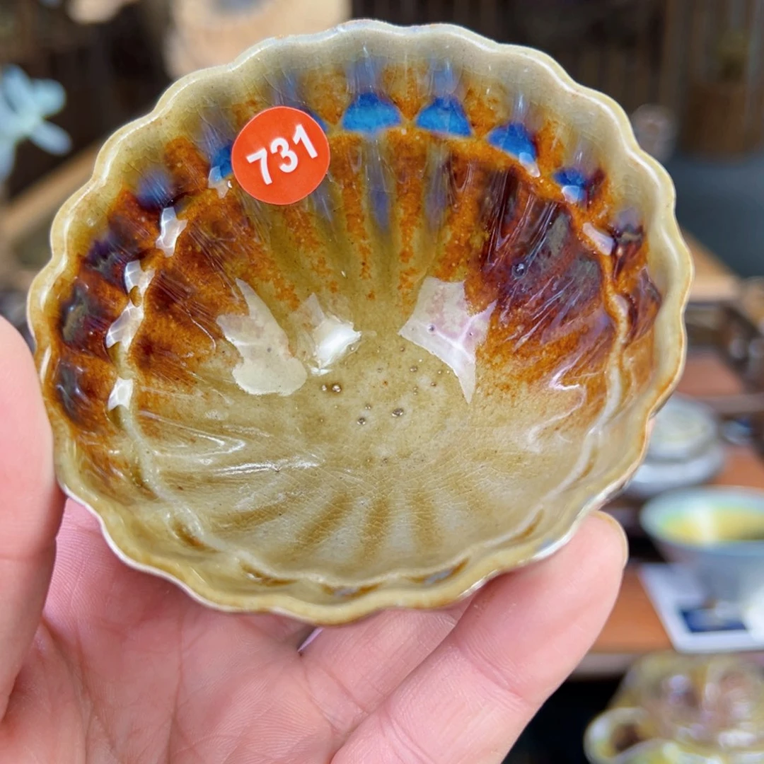 杯用****3731号柴烧葵口杯拍价