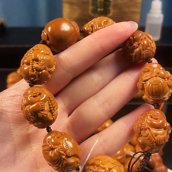 橄榄核手串/手链弥勒1.9