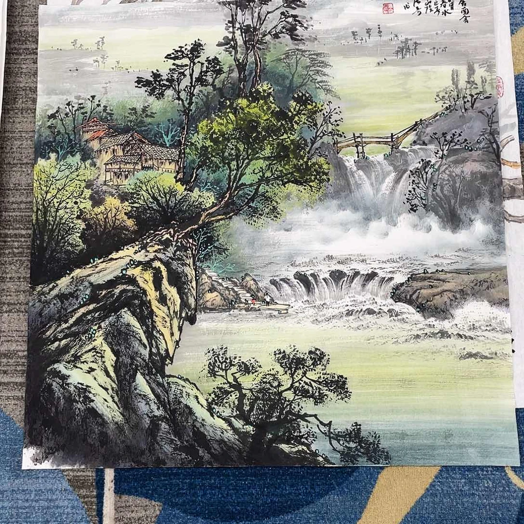 国画男****8绘画作品张奇画芯