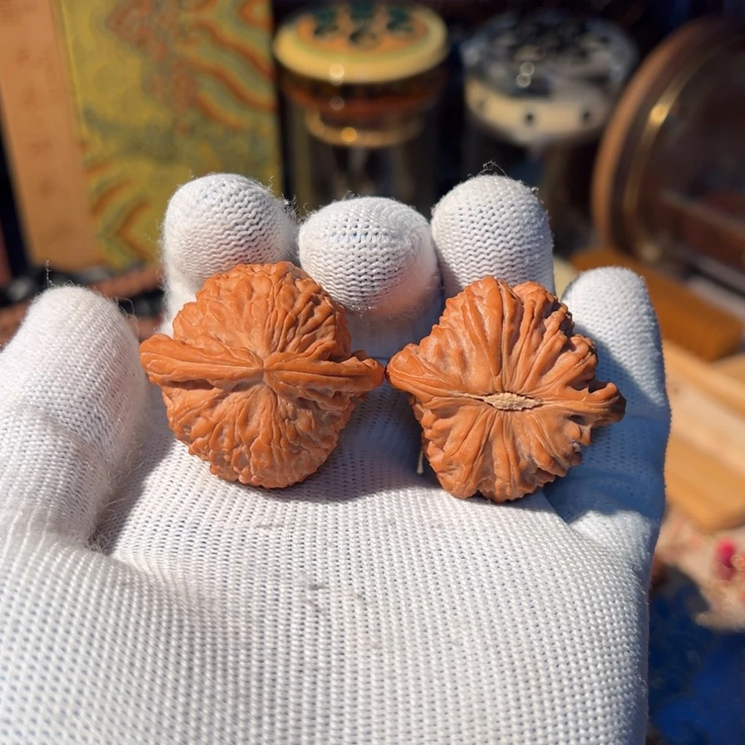 文玩核桃把件全品汉高白37