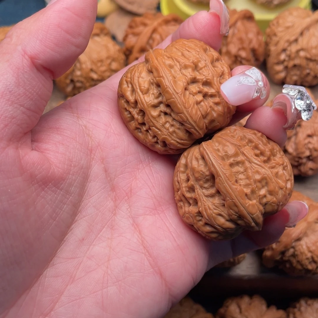 文玩核桃把件全品精配平谷元宝39