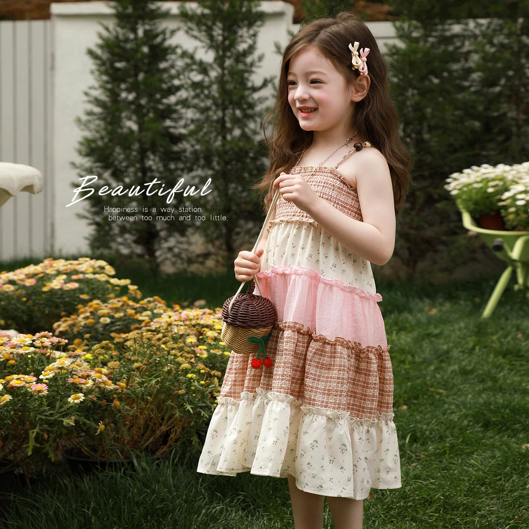 热带幻梦风情绘卷~波西米亚风度假裙爱上靓妞女童夏装2025