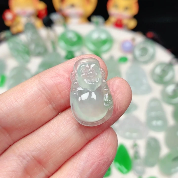 颈饰未镶嵌翡翠缅甸天然A货翡翠