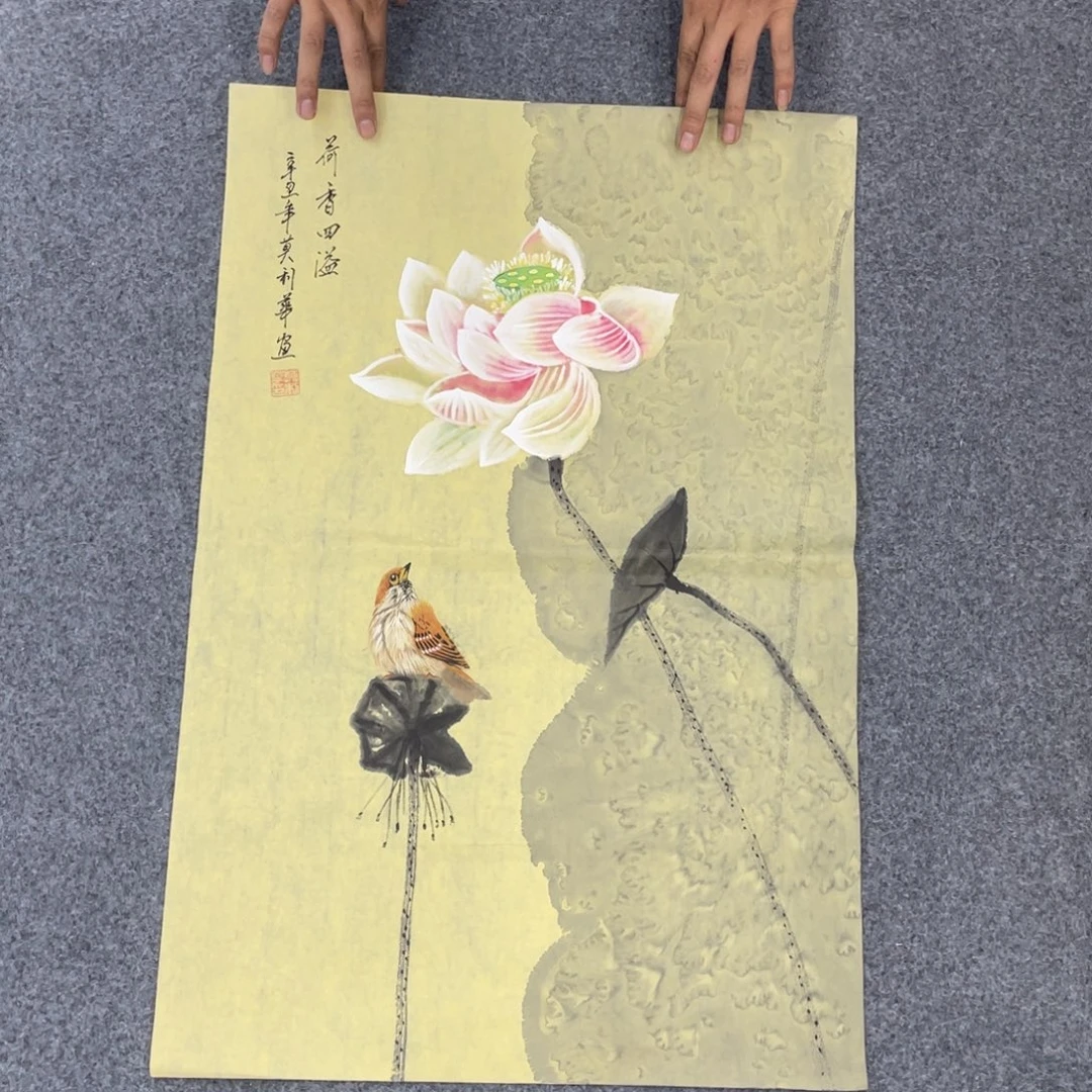 国画手绘国画欣赏一下