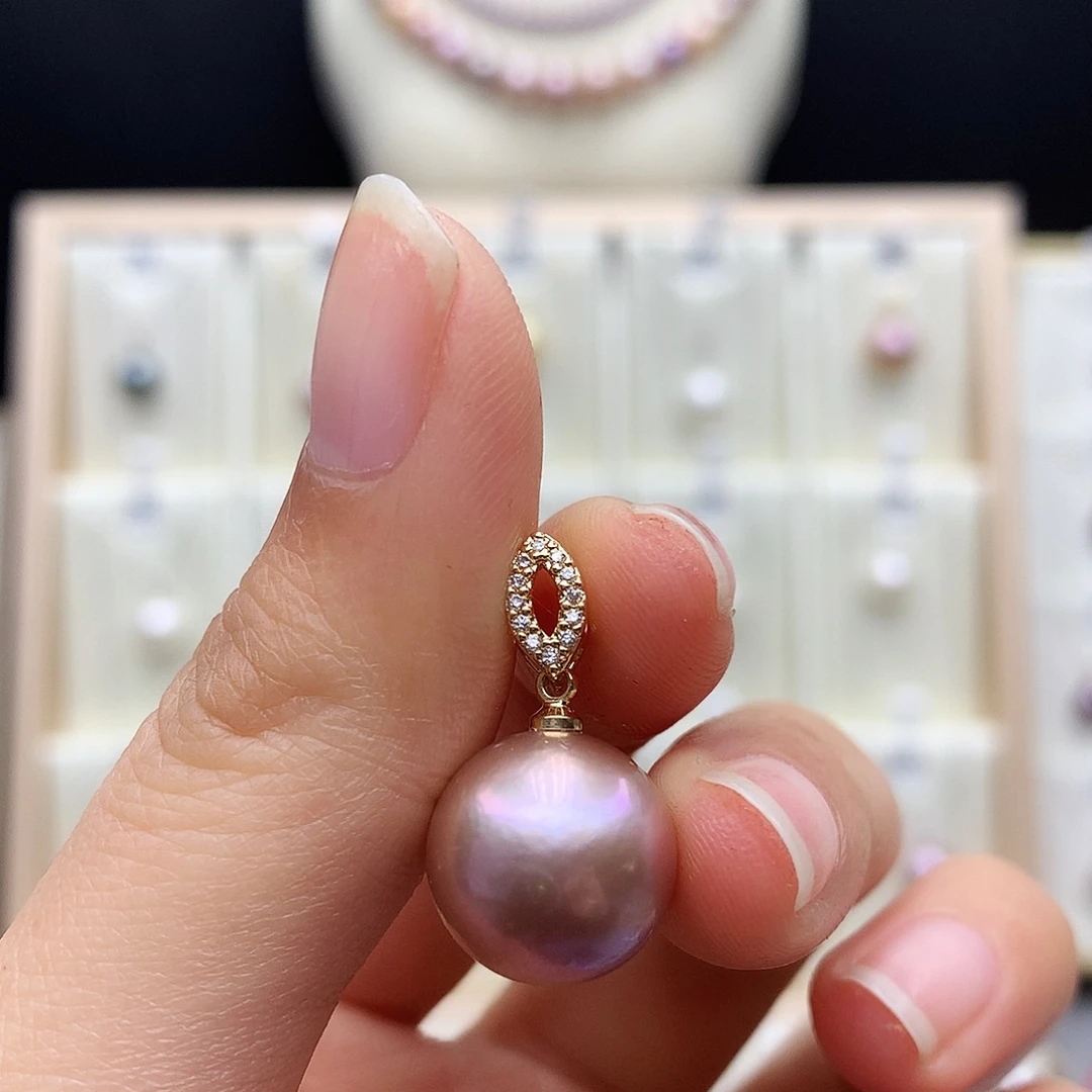 淡水珍珠颈饰合金