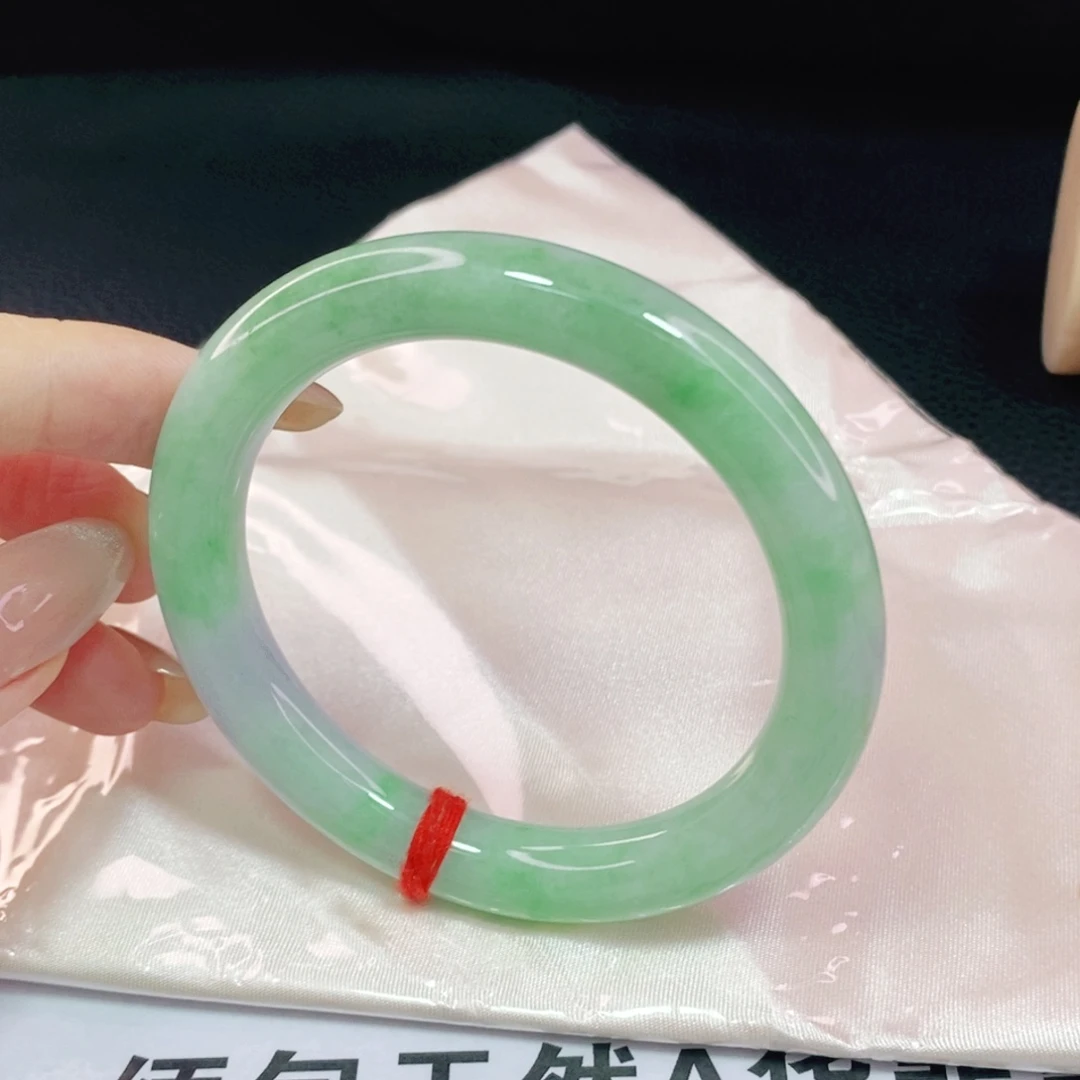 未镶嵌手镯翡翠56.3圆镯