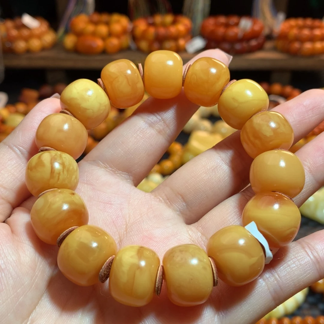 【闪购商品】手串蜜蜡未镶嵌蜜蜡手串