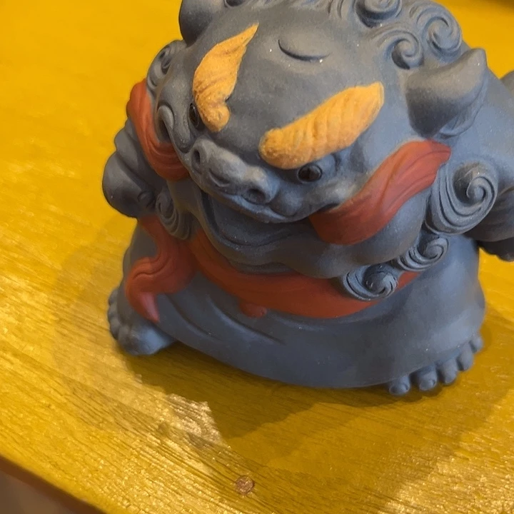 紫砂茶宠阳**果紫砂喜事微瑕